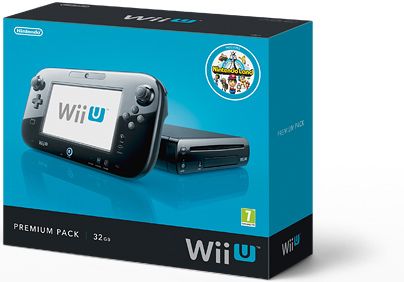 Wii U Console Premium Pack Black 32Gb