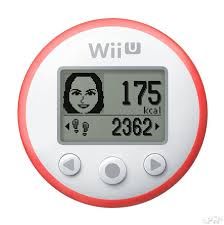 Wii Fit U Fit Meter Red