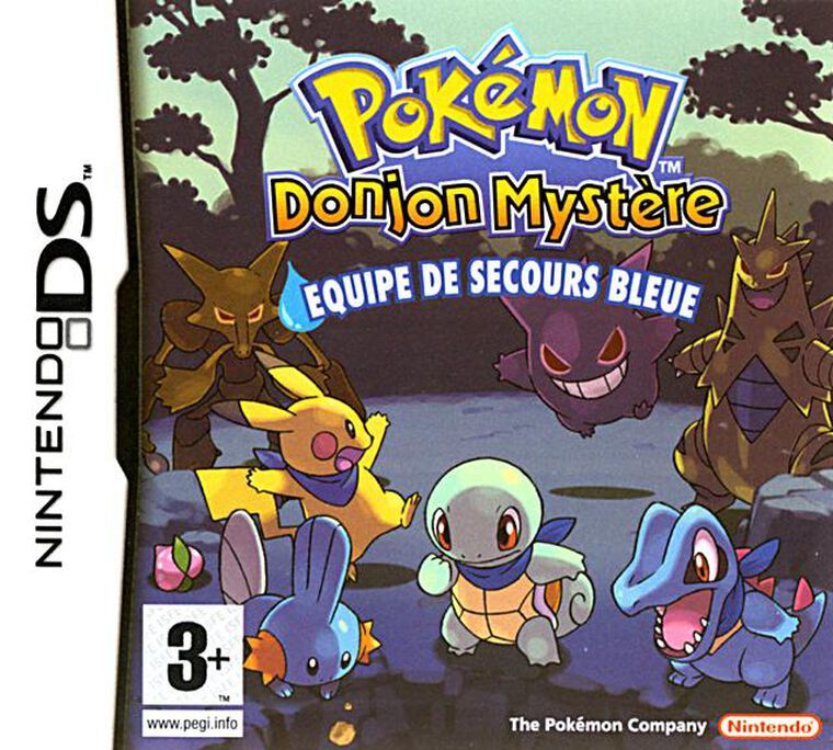 Pokemon Donjon Mystere - Equipe De Secours Bleue