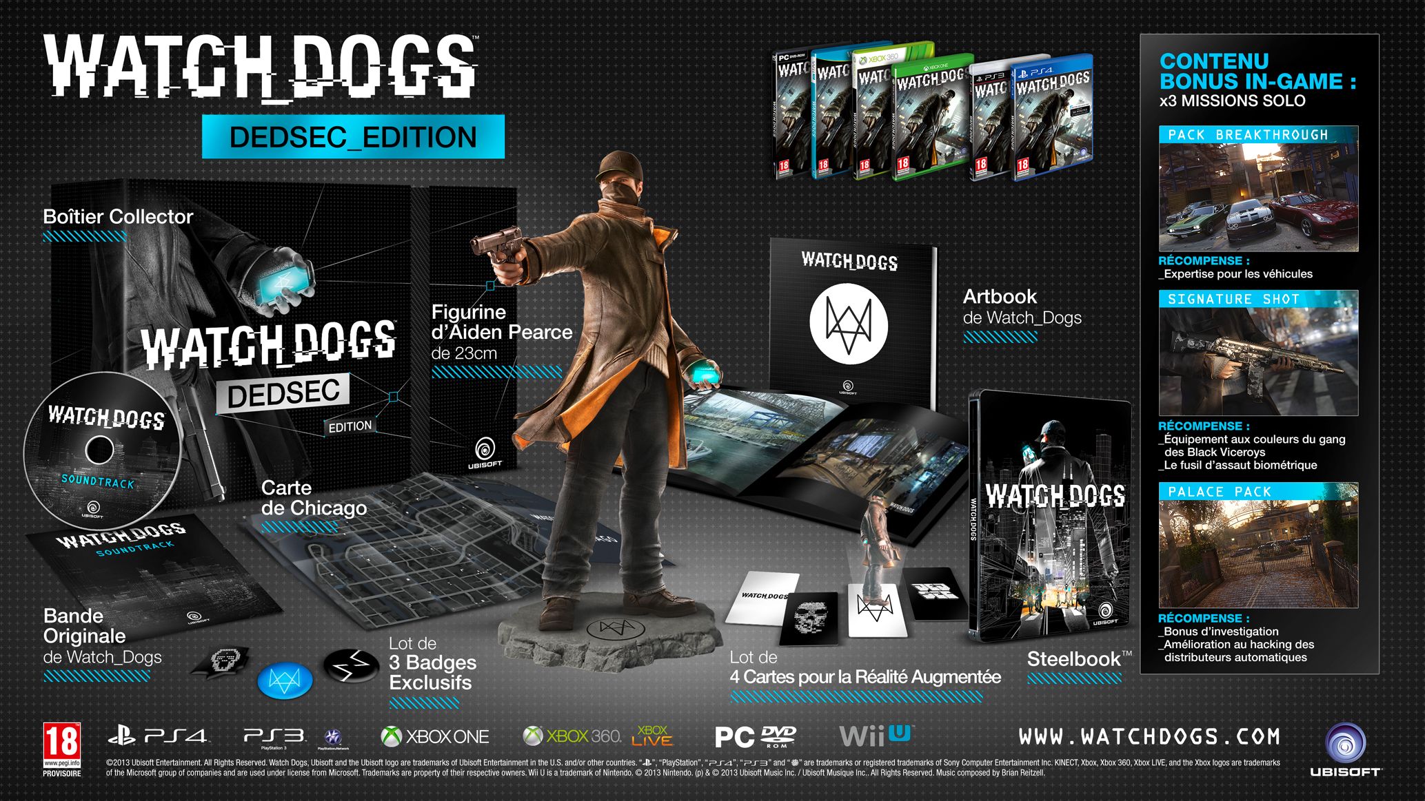 Watch Dogs DedSec Collector Edition