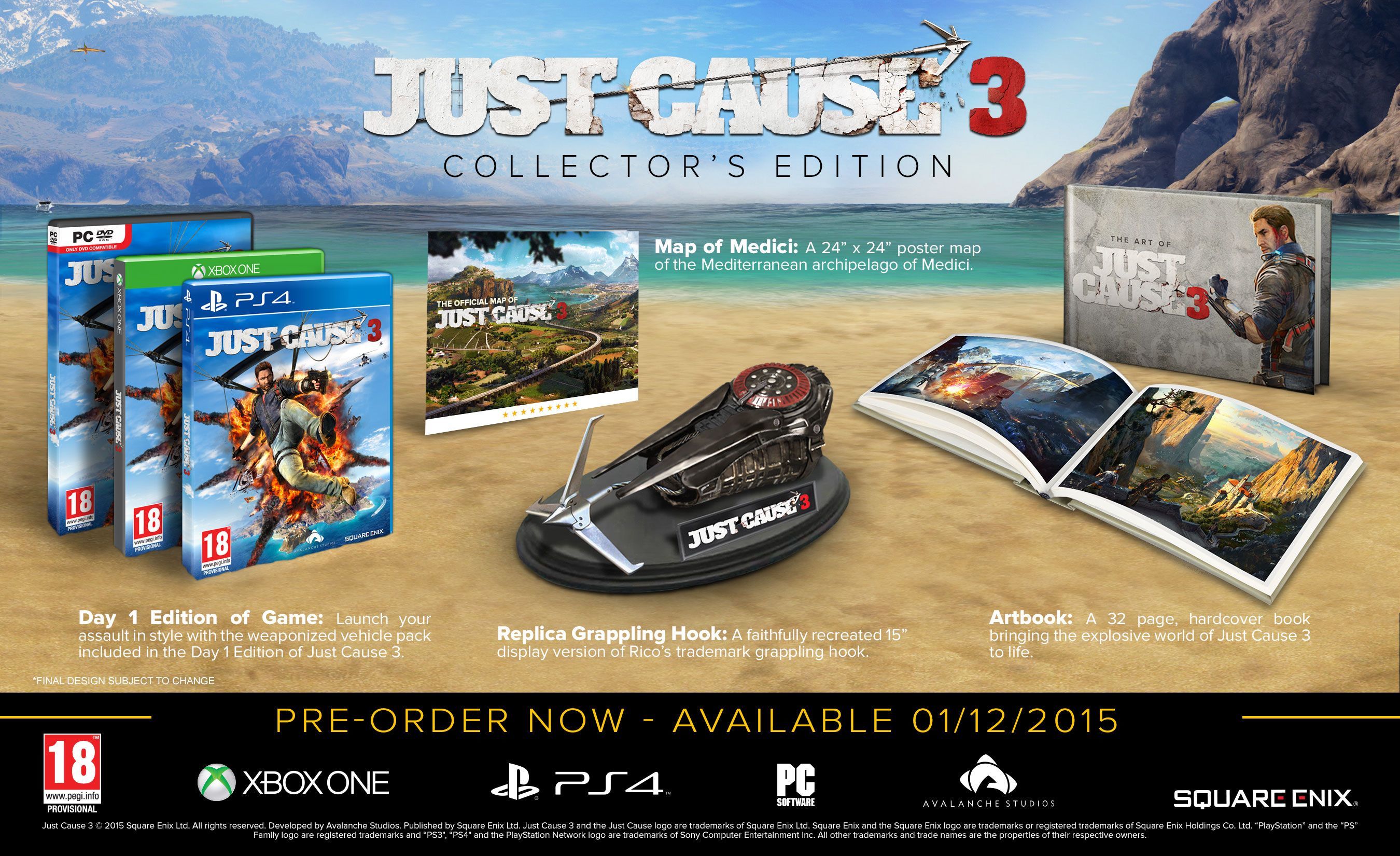Just Cause 3 Collector Edition