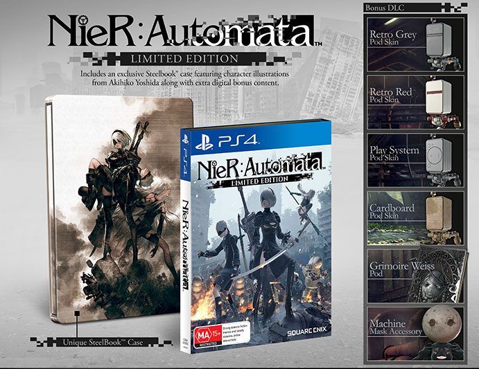 NieR : Automata Limited Steelbook Edition