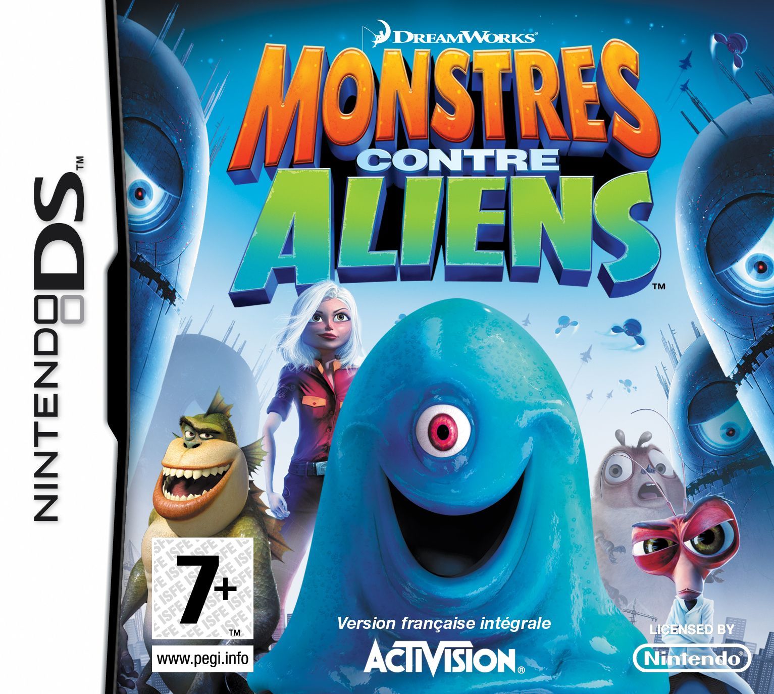 Monstres contre Aliens DS