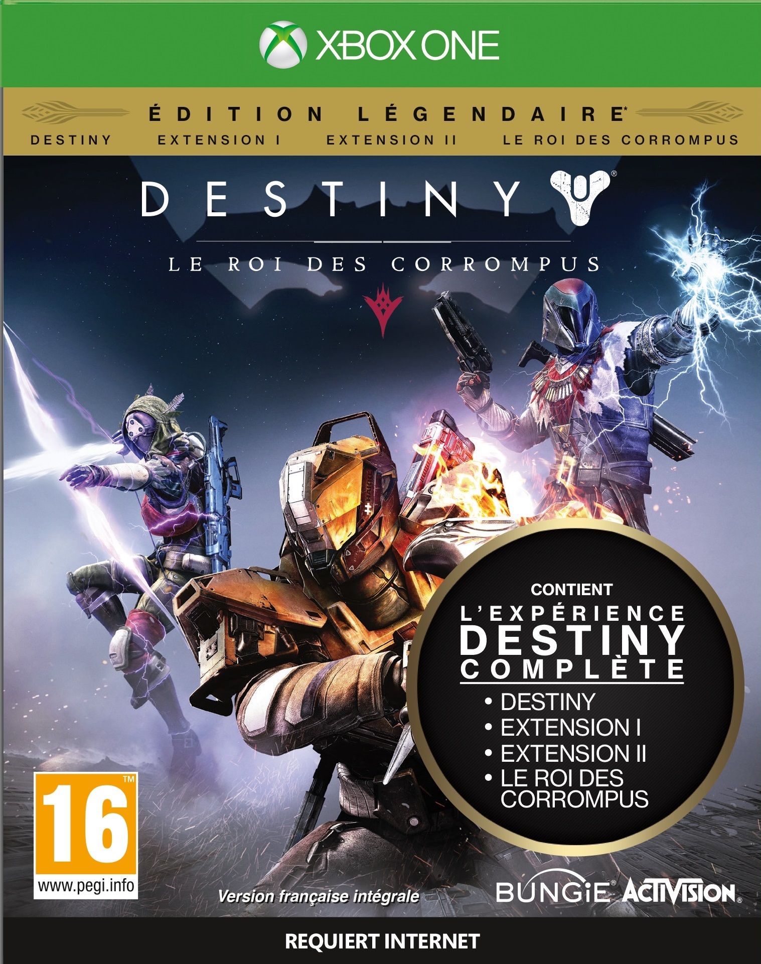 Destiny : Le Roi des Corrompus Legendary Edition