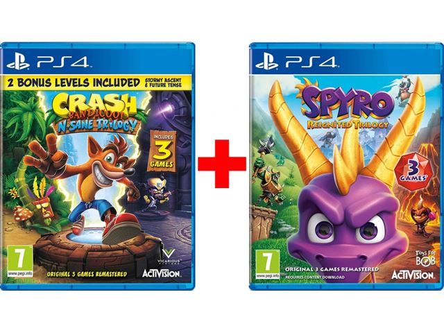 Crash + Spyro Game Bundle