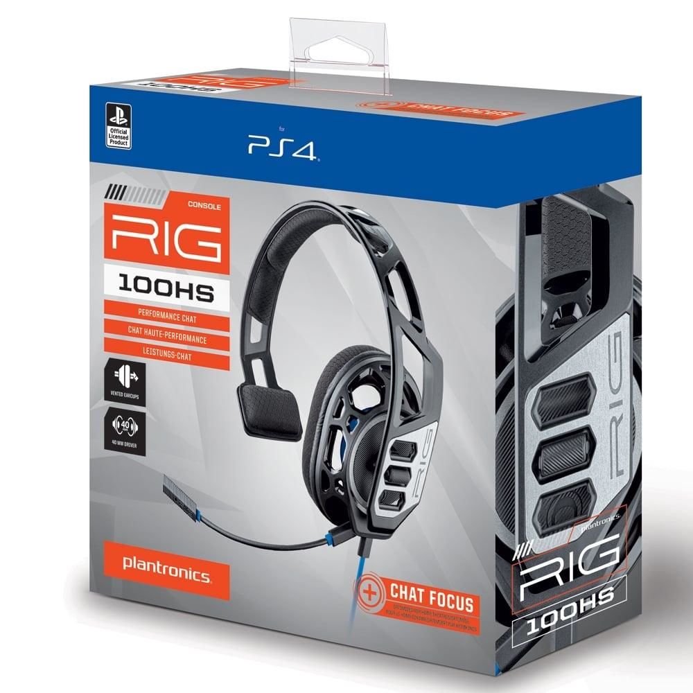 Plantronics RIG 100HS Chat Headset for PS4