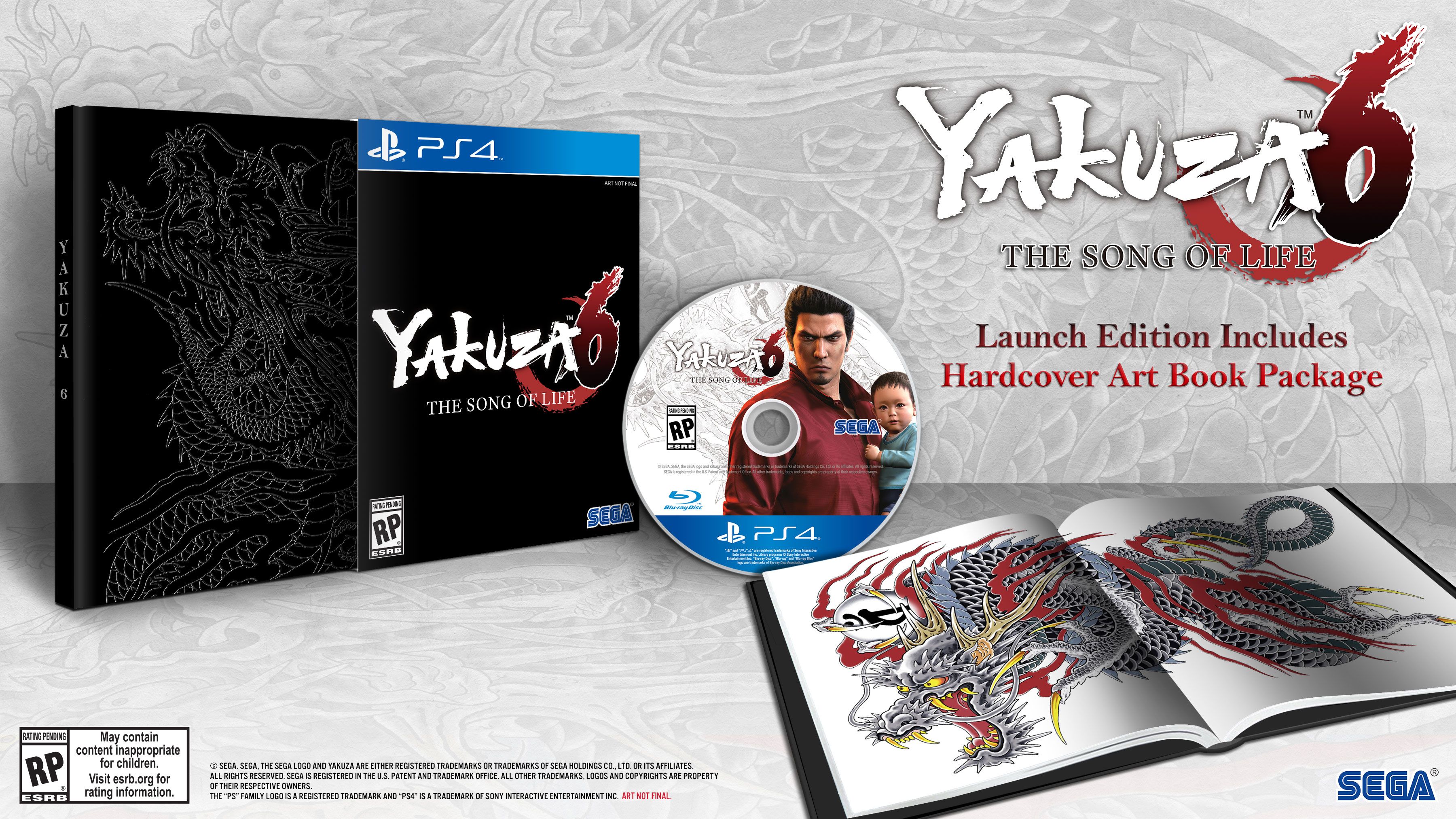 Yakuza 6 : The Song of Life Day One Edition