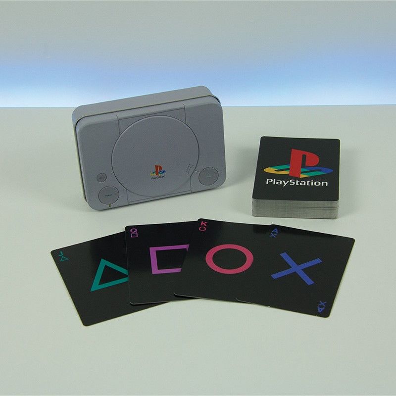 Playstation - Playing Cards with Tin Box