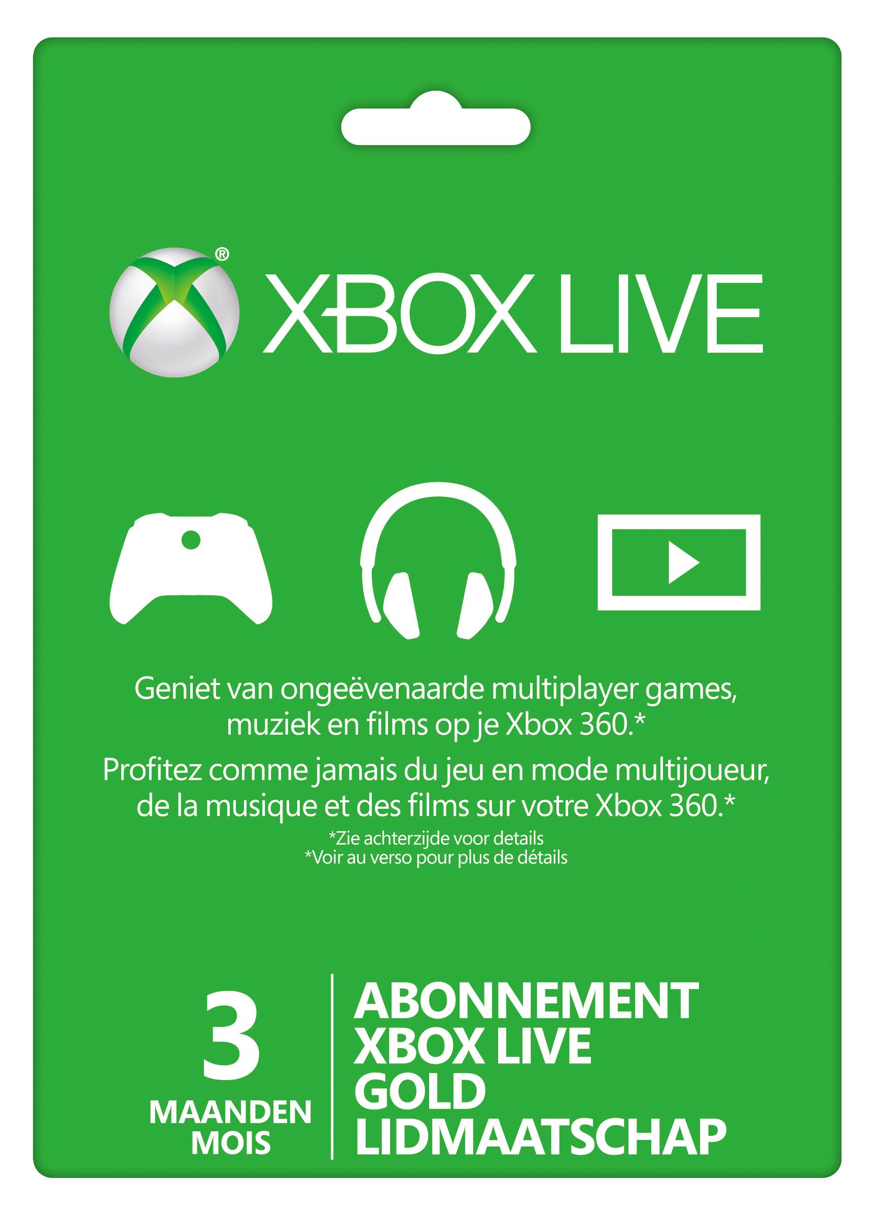 Xbox Game Pass Core 3 Mois