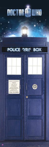 Doctor Who - Poster de porte