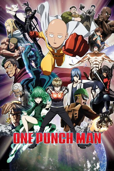 One Punch Man - Group Maxi Poster