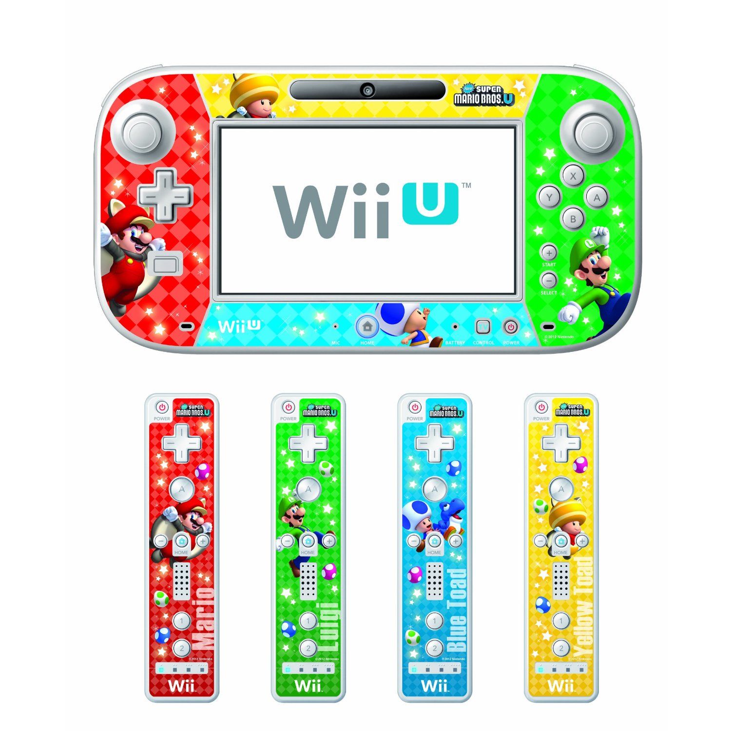 HORI - Wii U Mario Skin et Filter Set