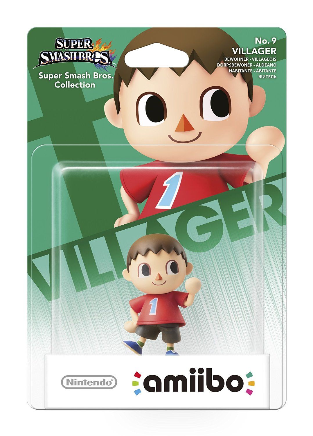 Amiibo n°9 Villager Super Smash Bros. Collection