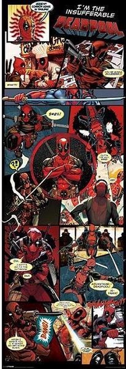 Deadpool - Poster de porte Comics Panels