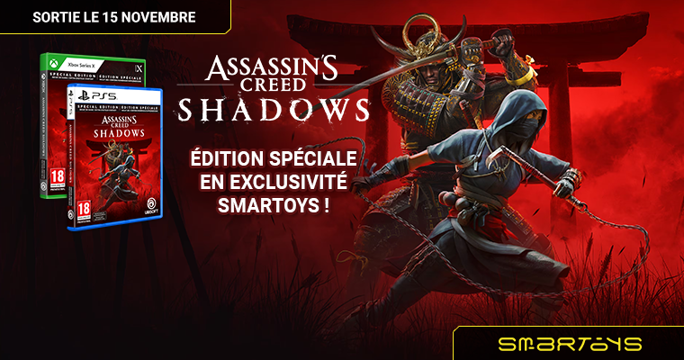 Précommandes ouvertes pour Assassin's Creed Shadows