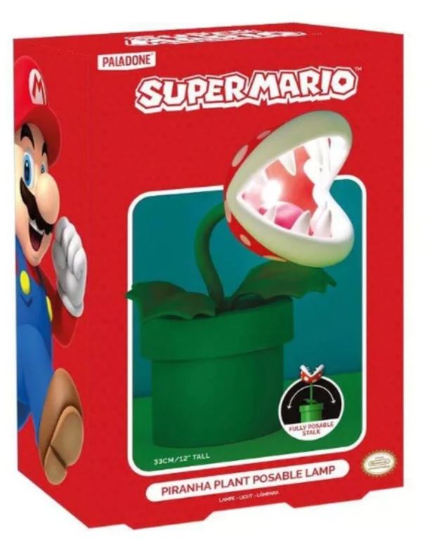 Super Mario - Lampe Piranha Plant Posable