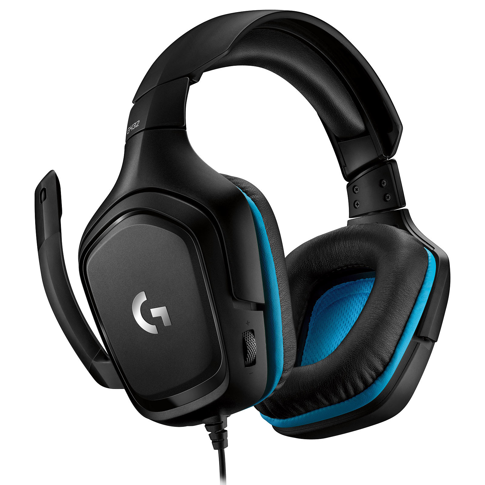 Logitech Casque de jeu filaire 7.1 Surround en similicuir G432 p