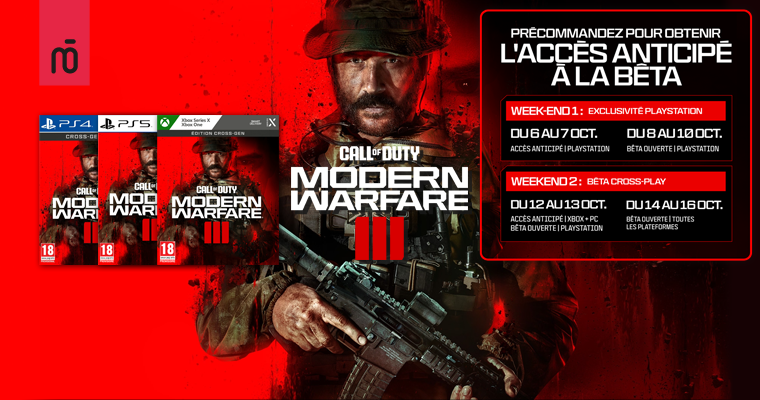 Bêta Call of Duty MWIII