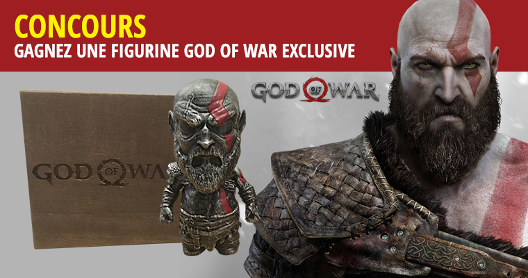 CONCOURS | Gagnez une figurine God Of War exclusive