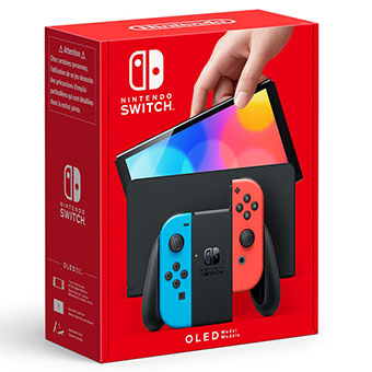 Console Nintendo Switch OLED w/ Joy-Con Red & Blue
