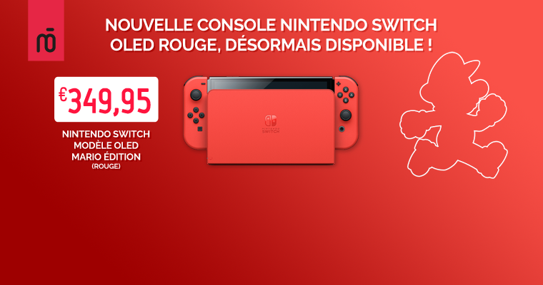 Une nouvelle console Nintendo Switch ROUGE !