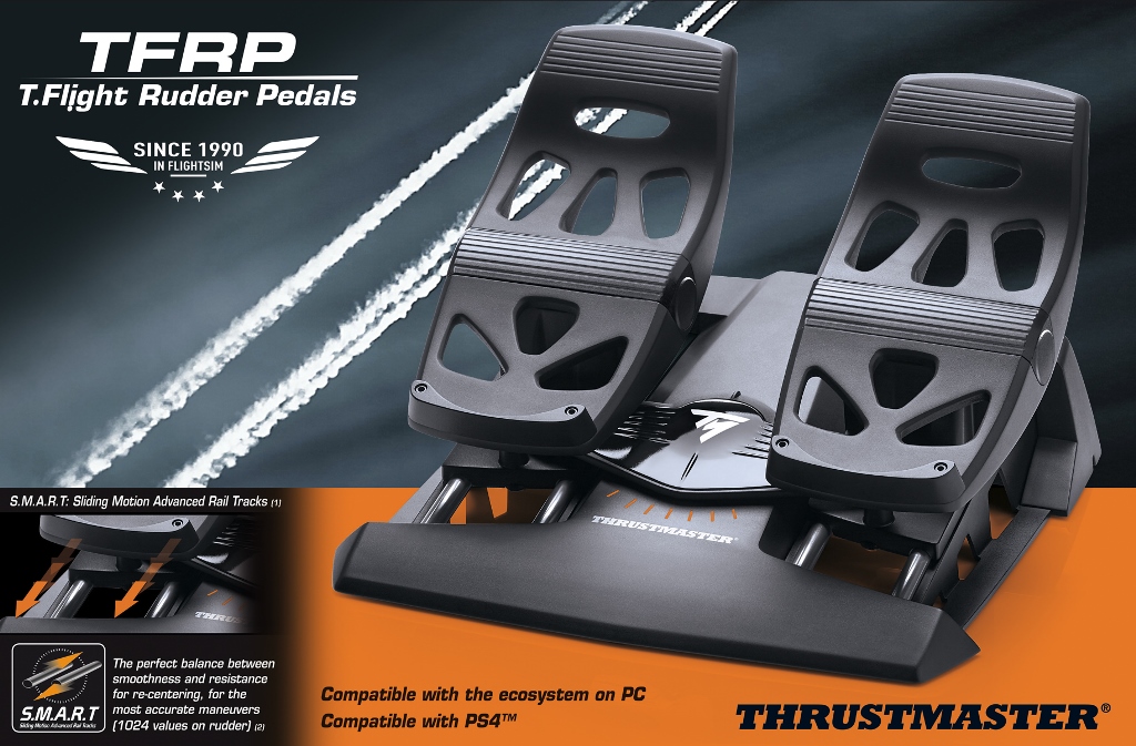 Thrustmaster TFRP T.Flight Rudder Pedals