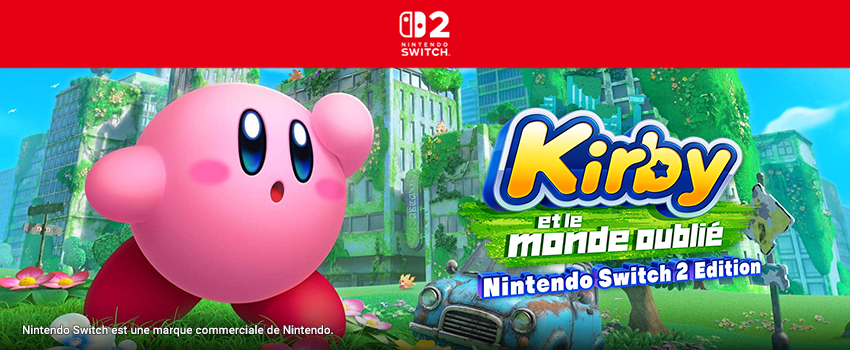 28/08 | Kirby et le monde oublié - Nintendo Switch 2 Edition