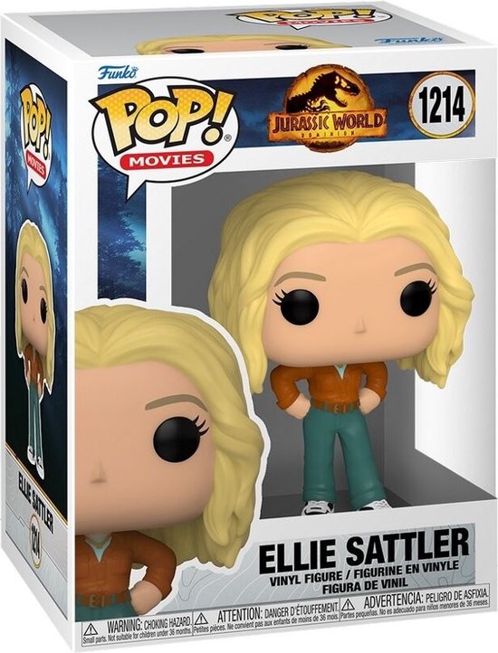 Funko Pop! Movies: Jurassic World Dominion - Dr. Ellie Sattler
