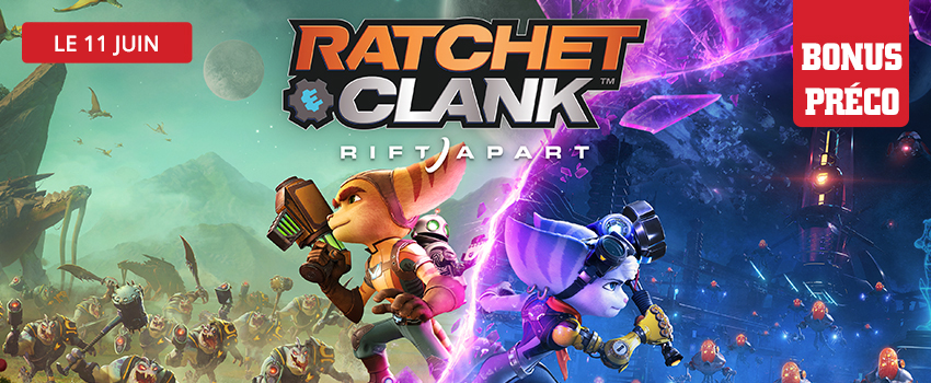 Précommandez Ratchet & Clank Rift Apart