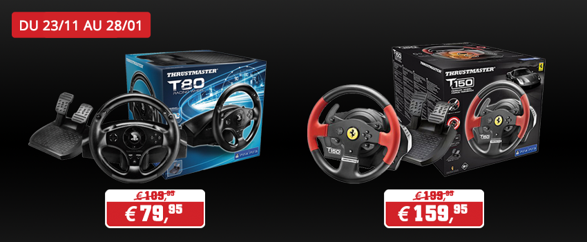 Promotions accessoires Thrustmaster