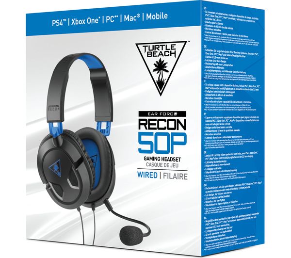 Turtle Beach - Casque Gaming Ear Force Recon 50P Filaire