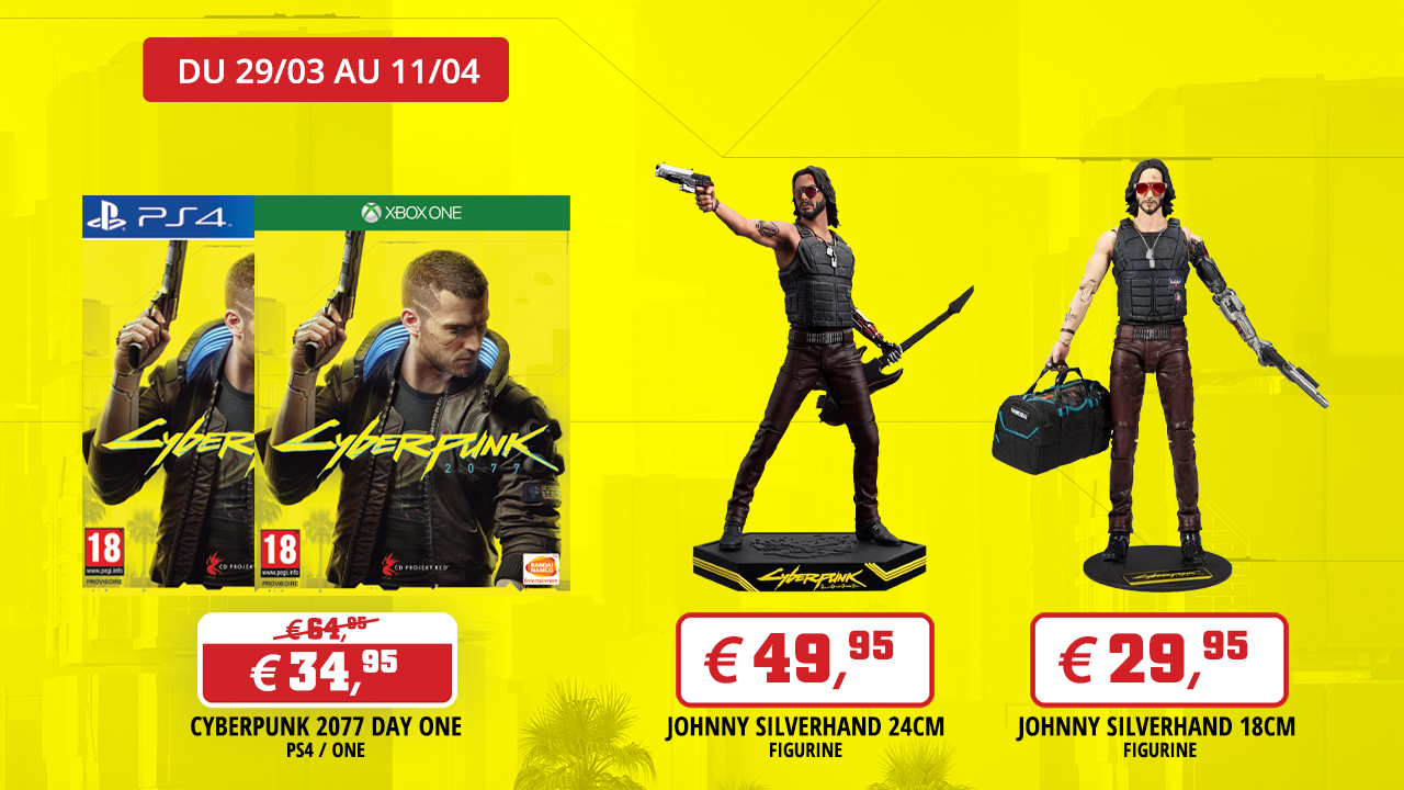 Cyberpunk 2077 en promotion !