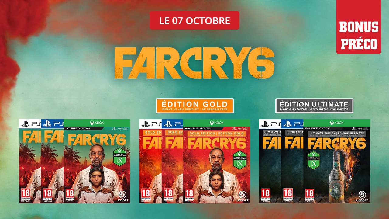 Précommandez Far Cry 6