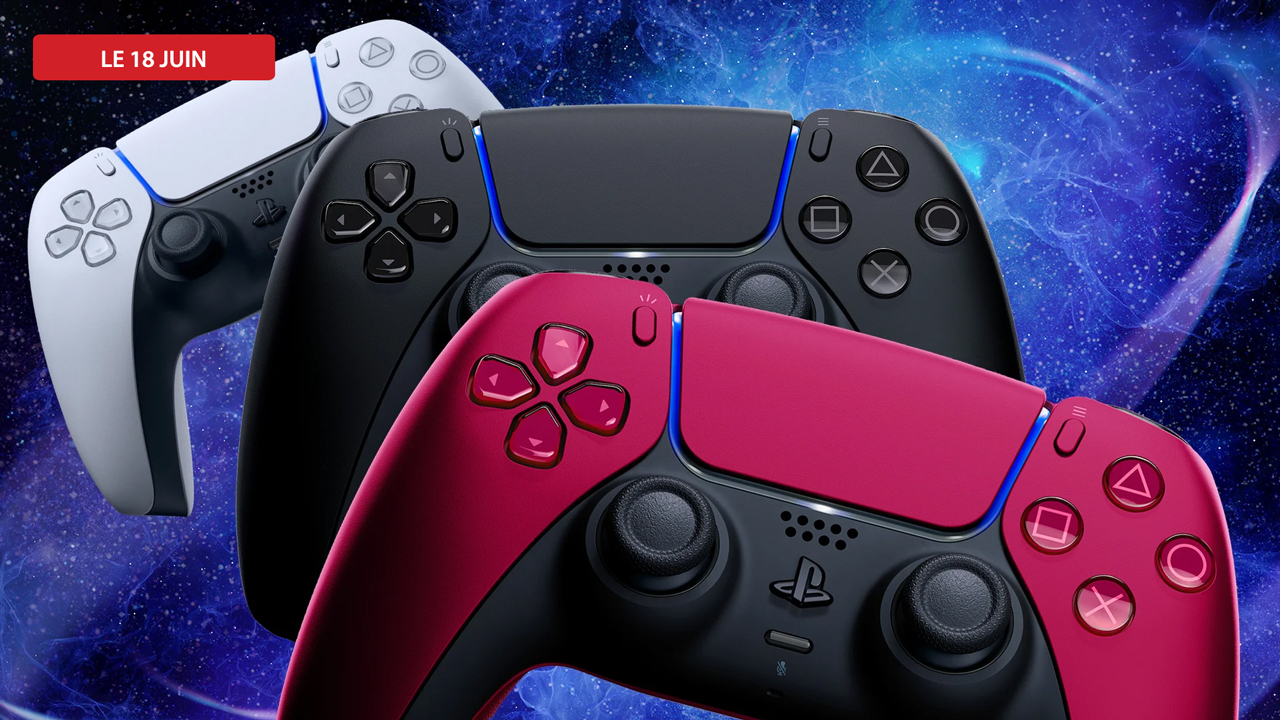 Craquez pour ces nouvelles couleurs de controllers PS5 !