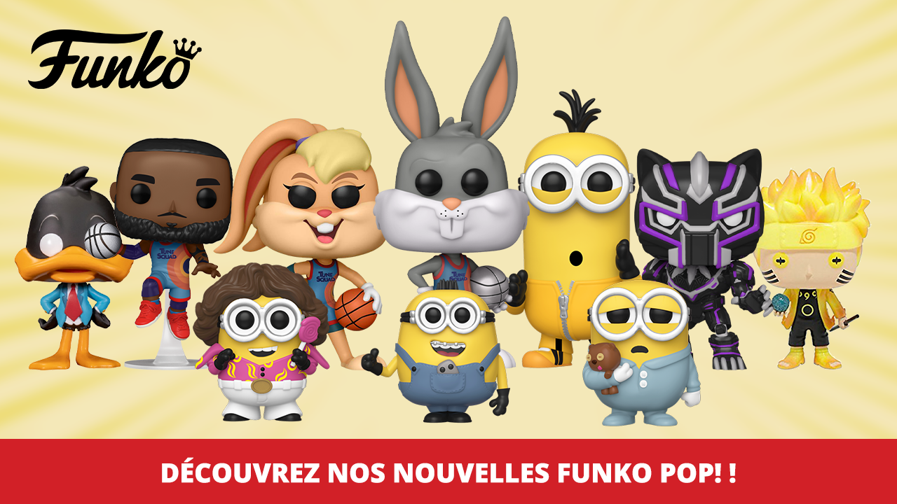 Découvrez nos nouvelles Funko Pop! !