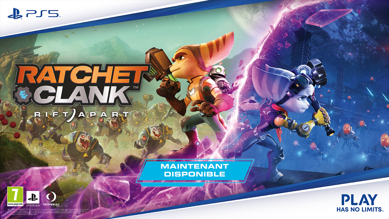 Ratchet & Clank : Rift Apart est disponible !