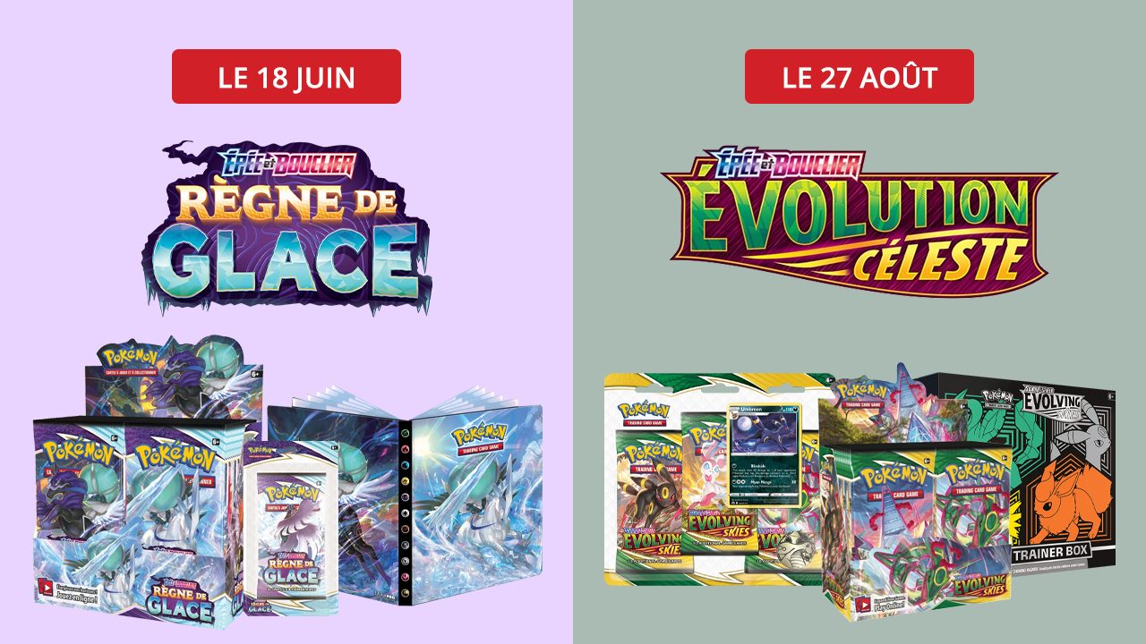 Nouvelles cartes Pokémon disponibles !