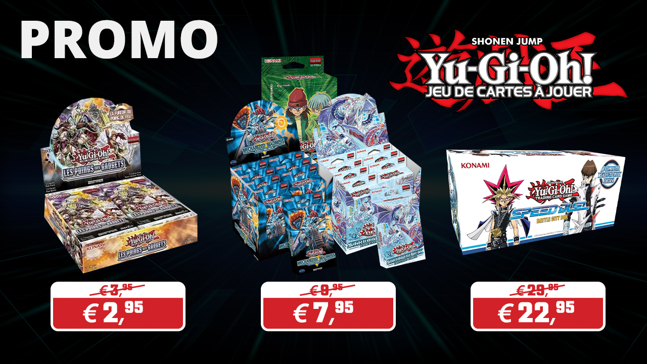 Cartes Yu-Gi-Oh en promo !