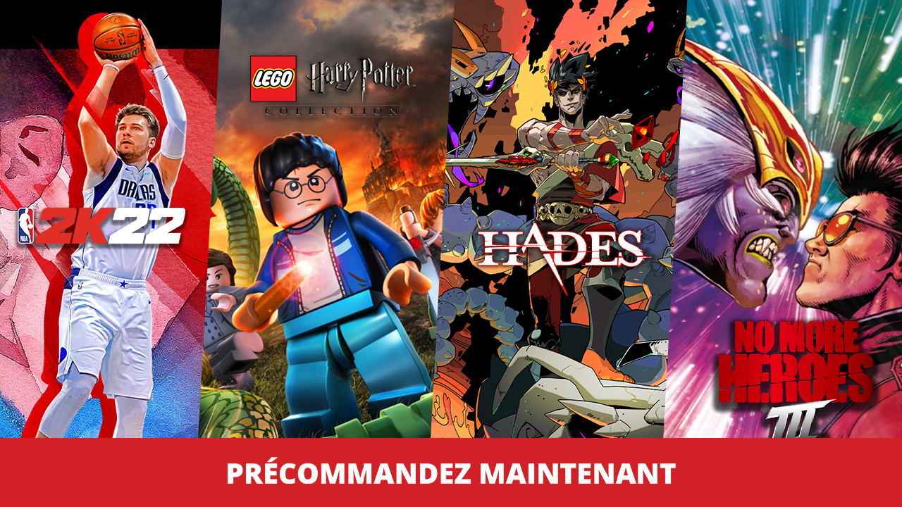 HADES - NBA2K22 - LEGO HARRY POTTER - NO MORE HEROS 3