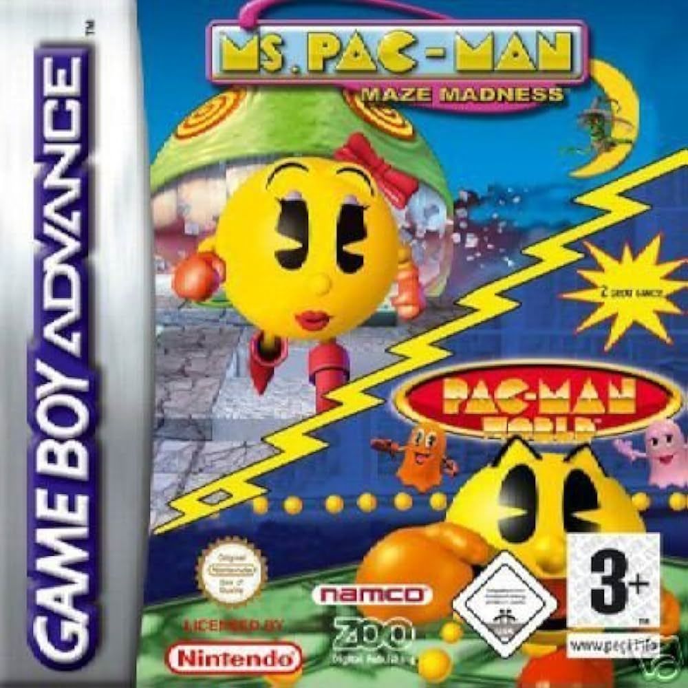 GBA NES Classics - Pac-Man