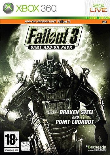 Fallout 3 pack add on 2 (Broken Steel & Point Lookout)