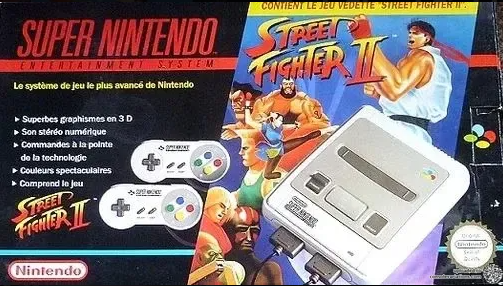 Console Super Nintendo Super Pack Street Fighter II