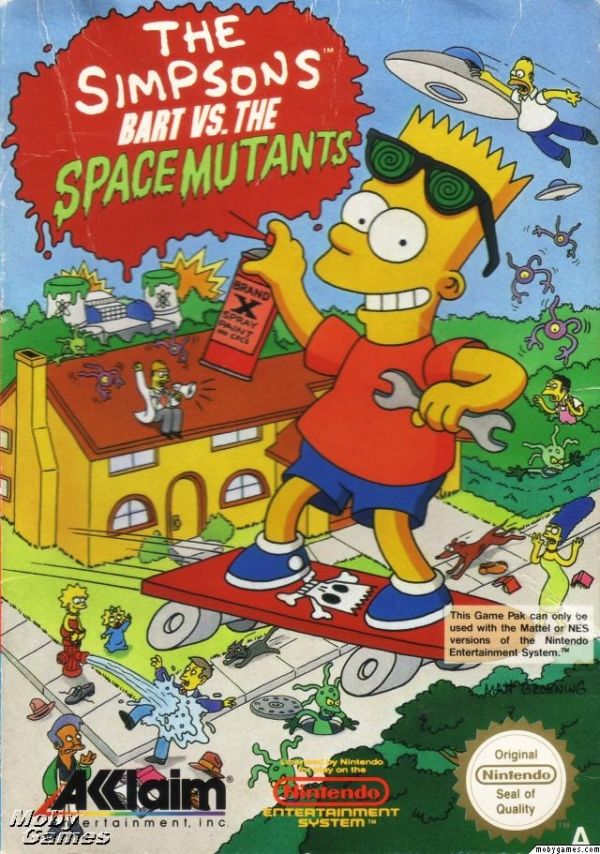 The Simpsons : Bart vs The Mutants