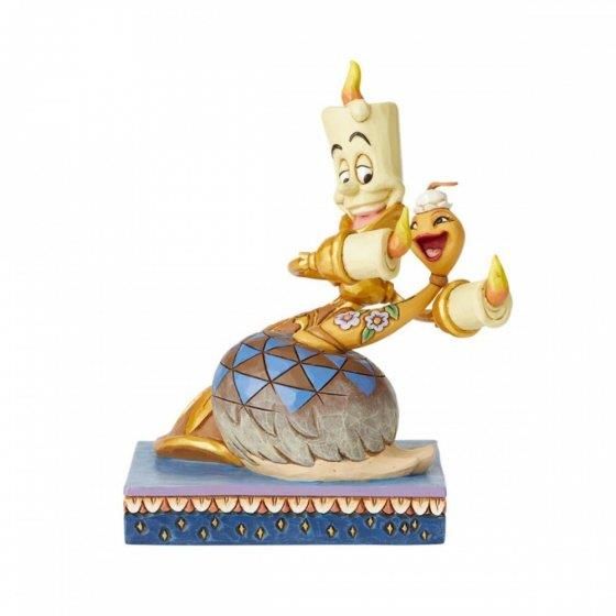 Disney Romance By Chandelier (Lumiere & Plumette Figurine)