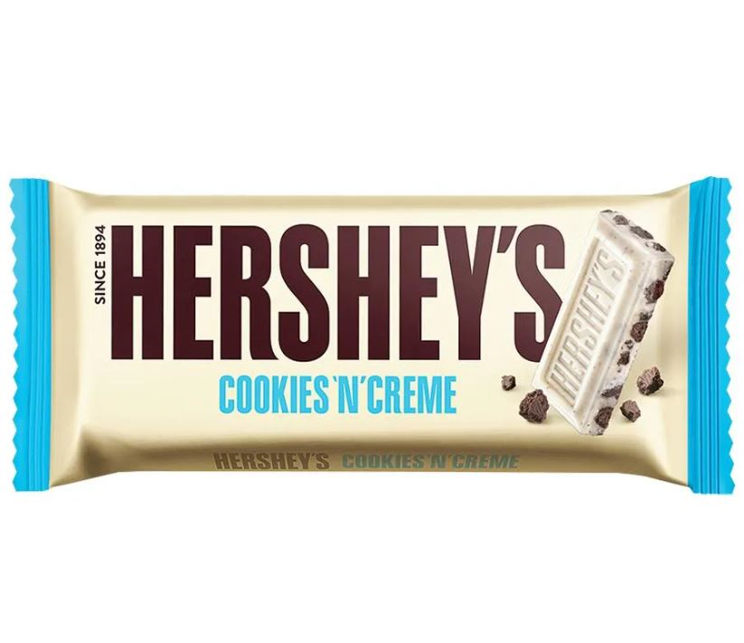 Hershey's - Barre chocolatée Cookies 'N' Creme