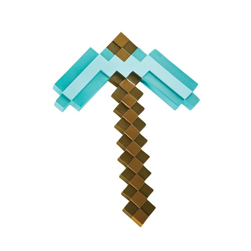 Minecraft réplique plastique Diamond Pickaxe 40 cm