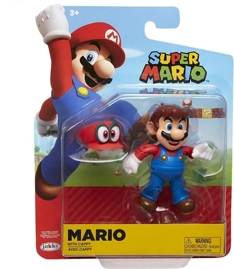 Nintendo - Super Mario Figurine de Mario avec Cappy