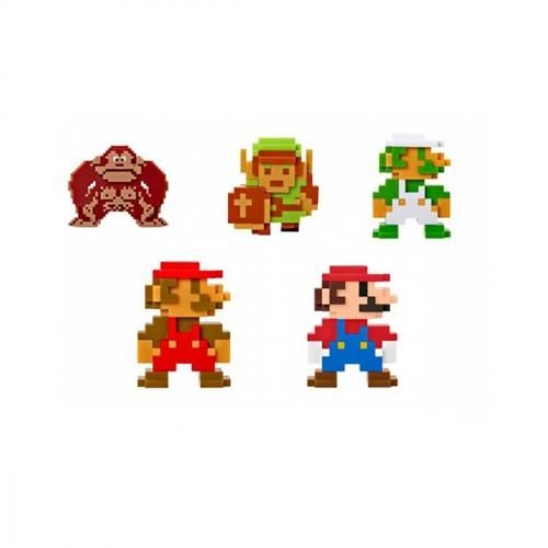 Nintendo - Retro 8-Bit Mini Figure Pack Wave 2 6cm