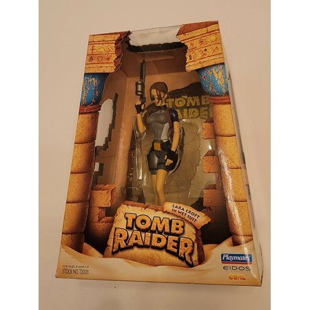 Playmates Toys Tomb Raider Tall: Lara Croft en Combinaison de Plongée 72001 Boîte Endommagée