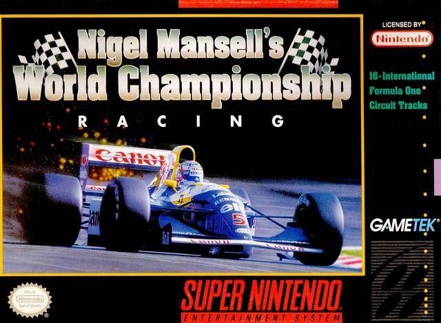 Nigel Mansell\'s world championship racing
